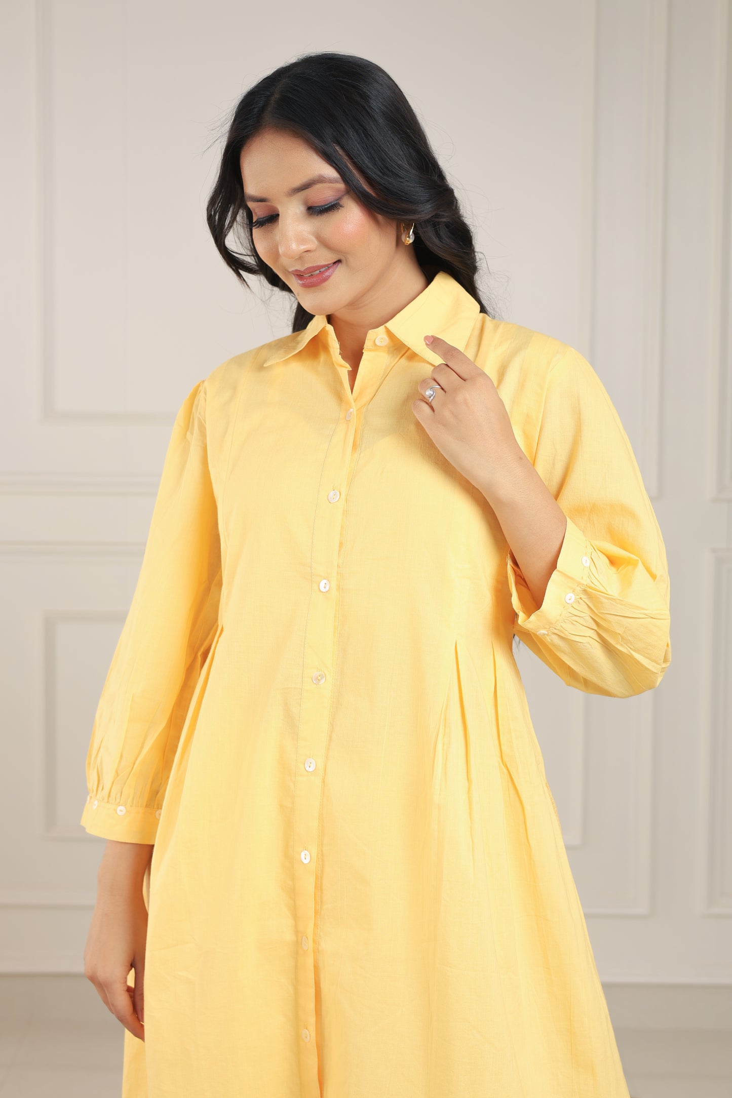 Lemon Yellow Solid Coord Set