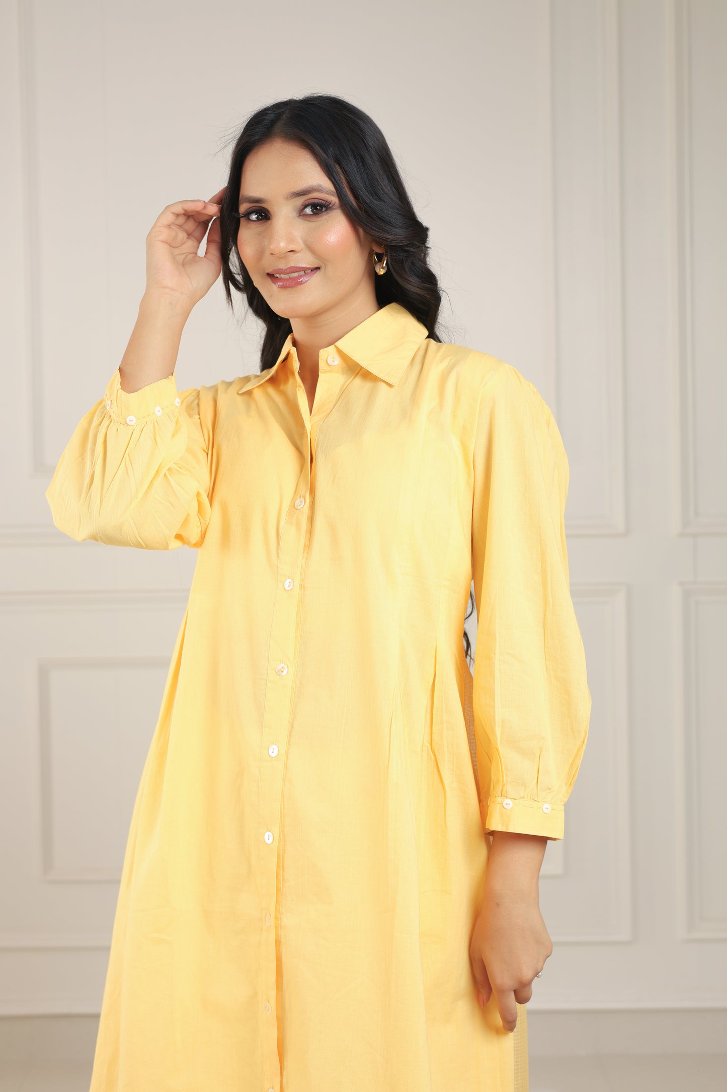 Lemon Yellow Solid Coord Set